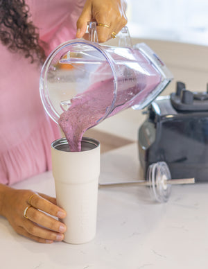 MontiiCo 575ml Chill Smoothie Cup - Cream