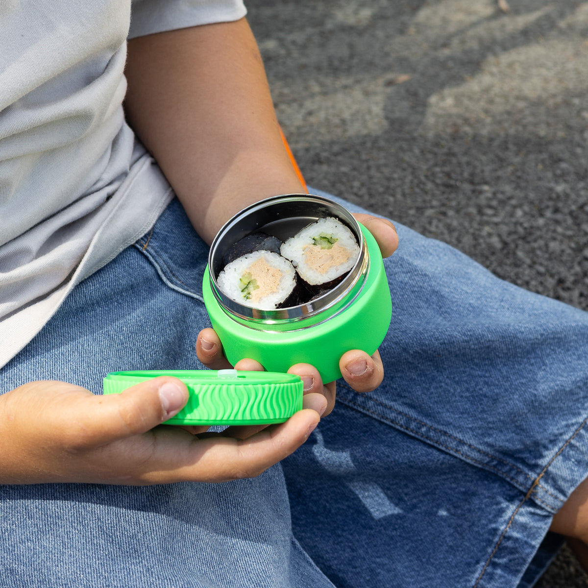 Montiico Mini Food jar - 200ml - Apple