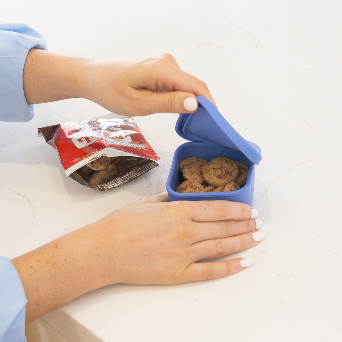 MontiiCo Silicone Snack Tub - Splash