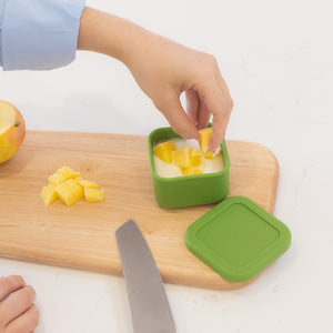 MontiiCo Silicone Snack Tub - Pickle