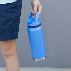 Montii.Co Drink Bottle Sport Sipper Lid 750ml - Blueberry