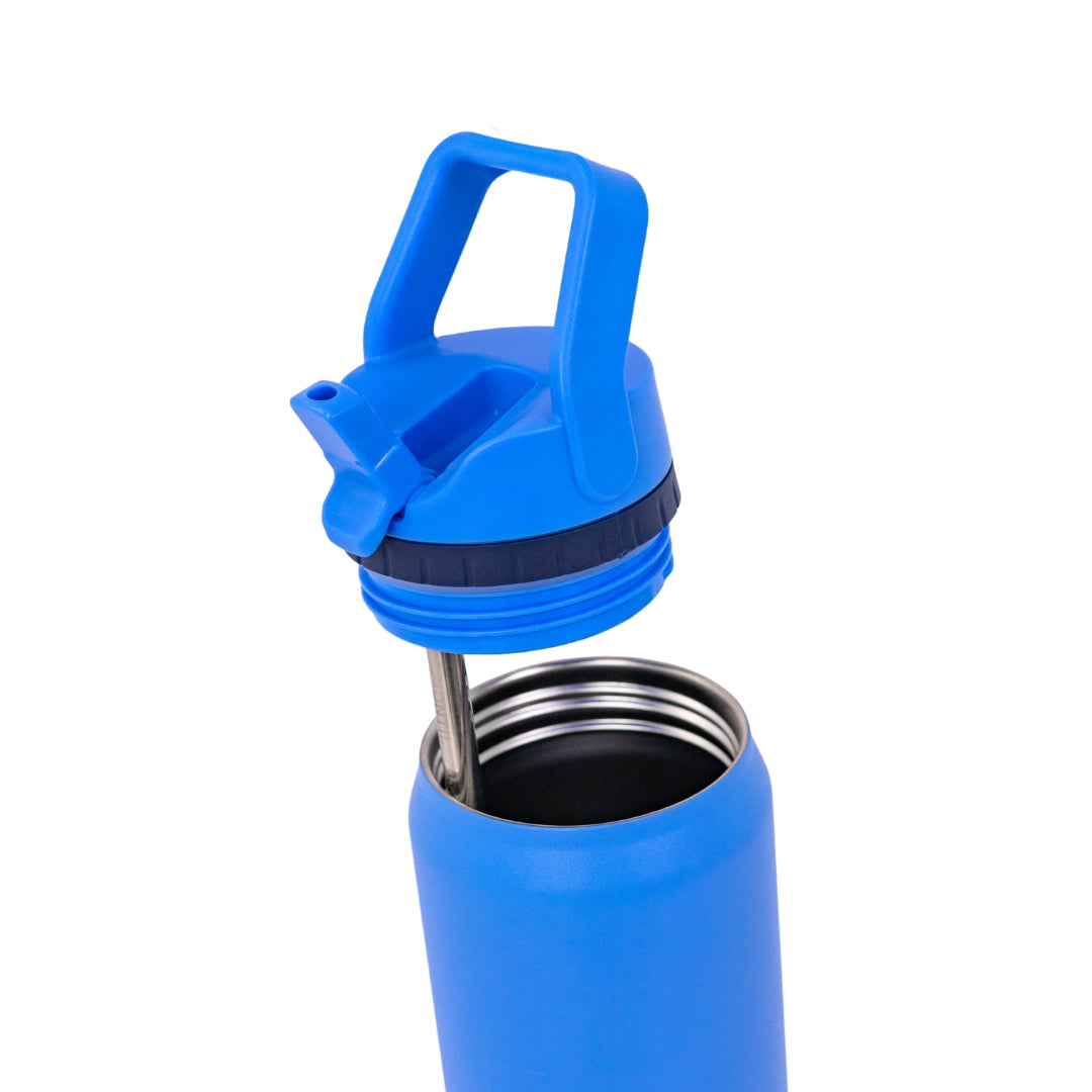Montii.Co Drink Bottle Sport Sipper Lid 750ml - Blueberry
