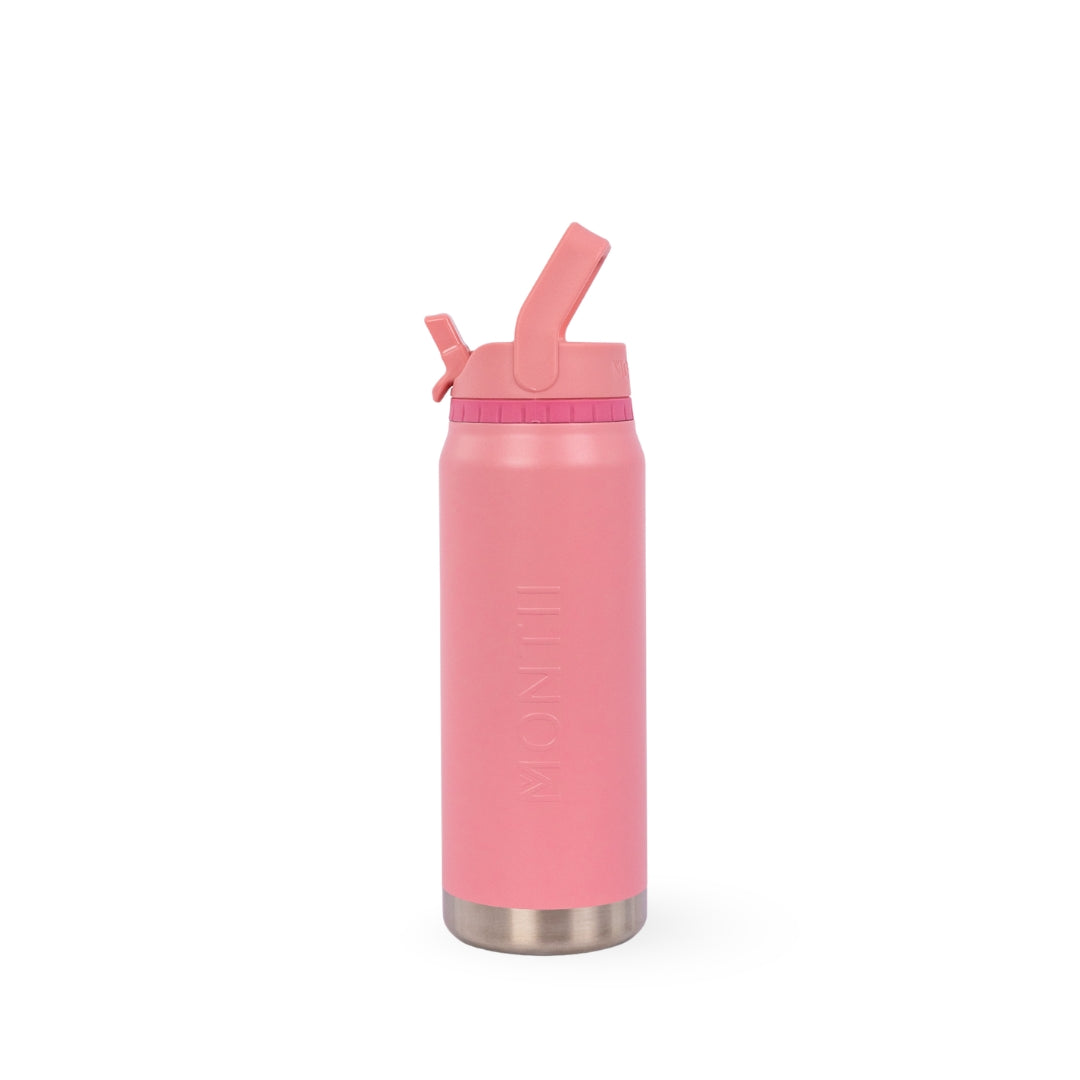 Montii.Co Drink Bottle Sport Sipper Lid 750ml - Strawberry