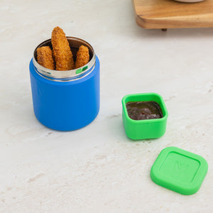 Montiico Insulated Food Jar 400ml - Blueberry