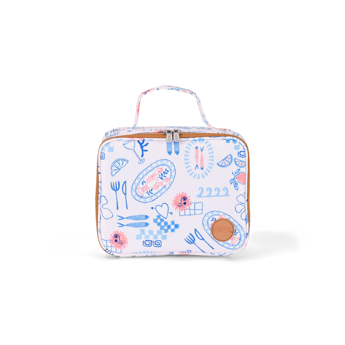 Oioi Mini Insulated Lunch Bag - Mediterranean