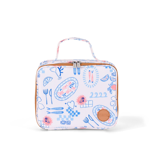 Oioi Mini Insulated Lunch Bag - Mediterranean