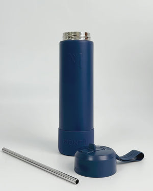 Montiico 700ml Fusion Complete Drink Bottle Sipper - Navy