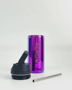 Montii.Co Drink Bottle Sport Sipper Lid 450ml - Rainbow