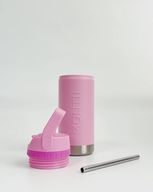 Montii.Co Drink Bottle Sport Sipper Lid 450ml - Bubblegum