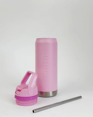Montii.Co Drink Bottle Sport Sipper Lid 750ml - Bubblegum