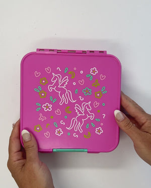 Bento Three Lunch Box - Unicorn Magic