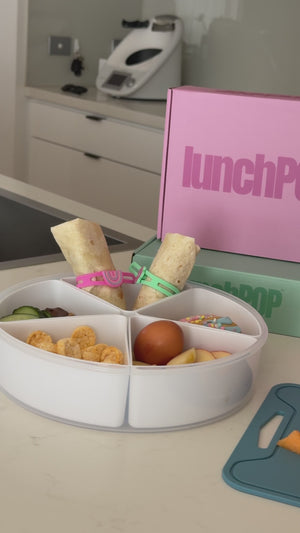 LunchPop Kids Lunch Box – Blue Pop