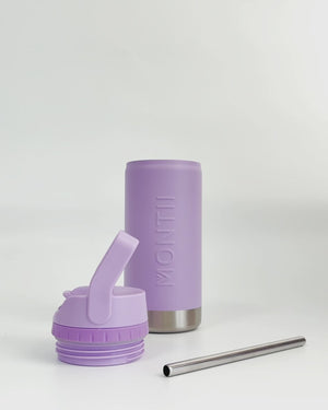 Montii.Co Drink Bottle Sport Sipper Lid 450ml - Lilac