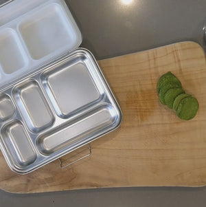 Ecococoon - Stainless Steel Bento 5 - EMERALD GREEN