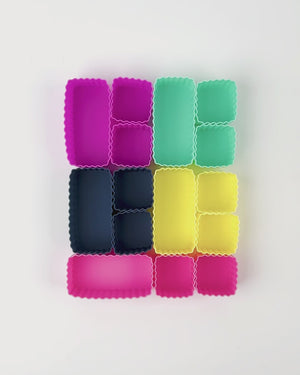 Montiico Bento Cups Mixed - Navy