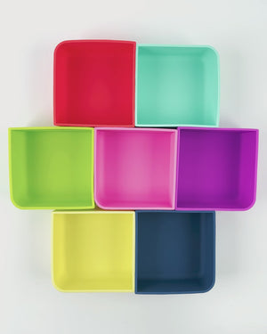 Montiico Bento Feast Square Tray - Navy