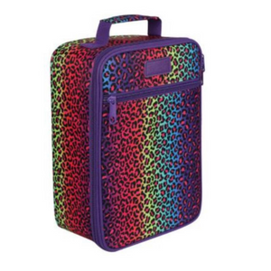 Sachi Insulated Lunch Bag - Rainbow Leopard