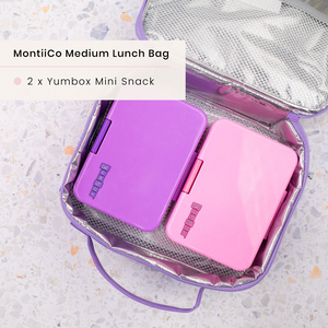 Montiico medium Insulated Lunch bag - Pixels - NEW