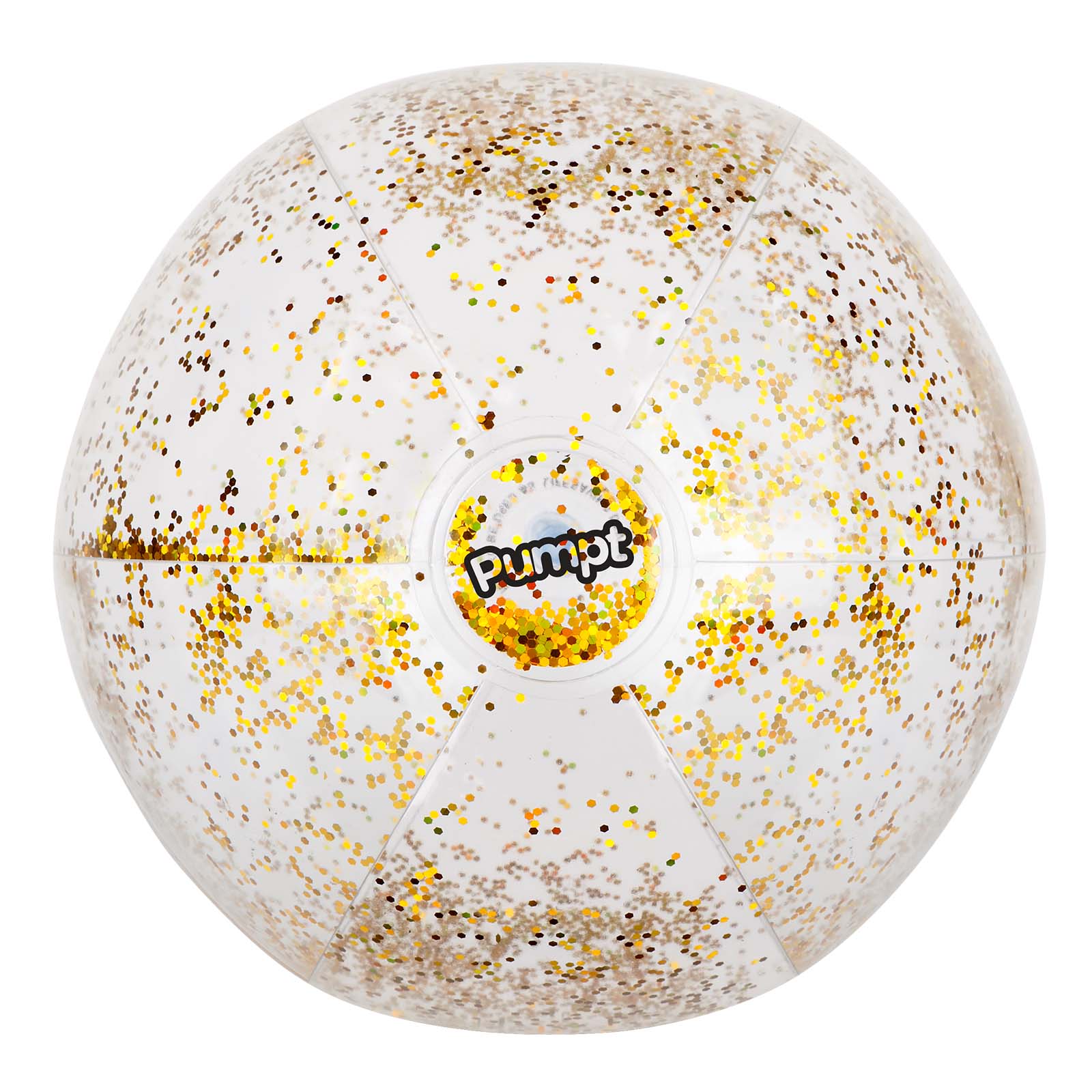 PUMPT - GOLD GLITTER BALL