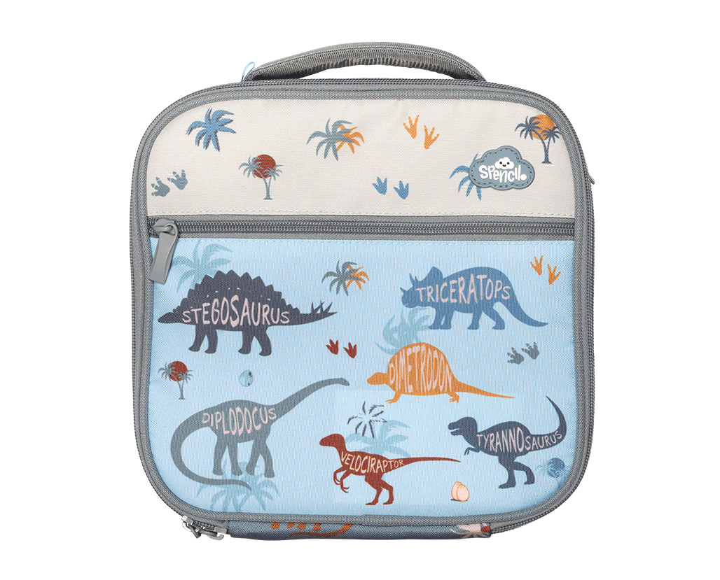 Spencil Little Cooler Lunch Bag + Chill Pack - Kidosaurus