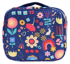 Spencil Big Cooler Lunch Bag + Chill Pack - Flower Power