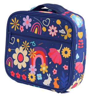 Spencil Big Cooler Lunch Bag + Chill Pack - Flower Power