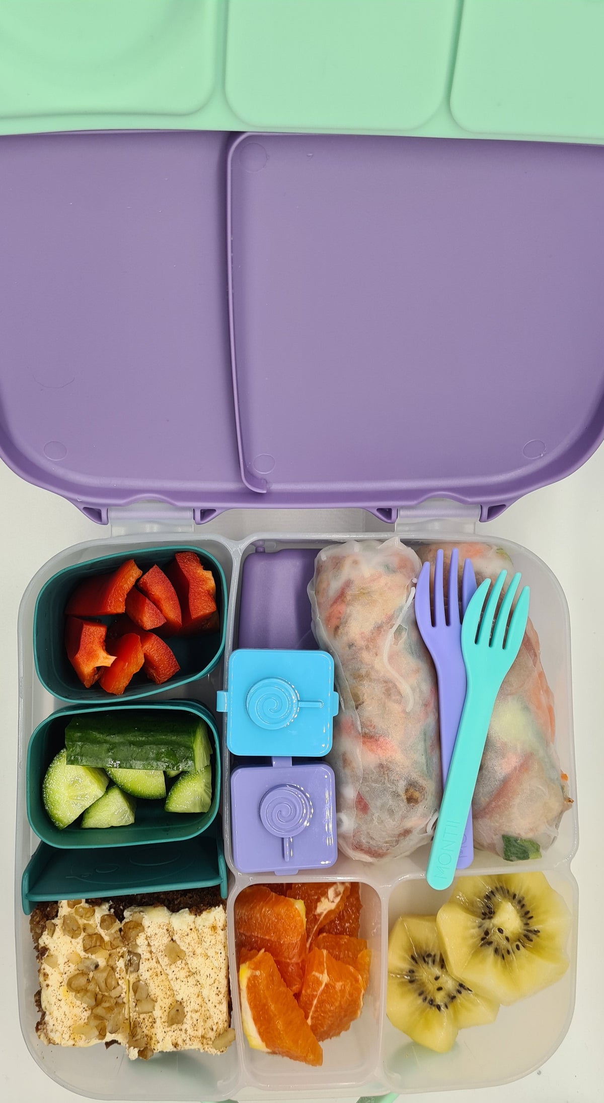 B Box - Lunch Box Large  - Lilac Pop