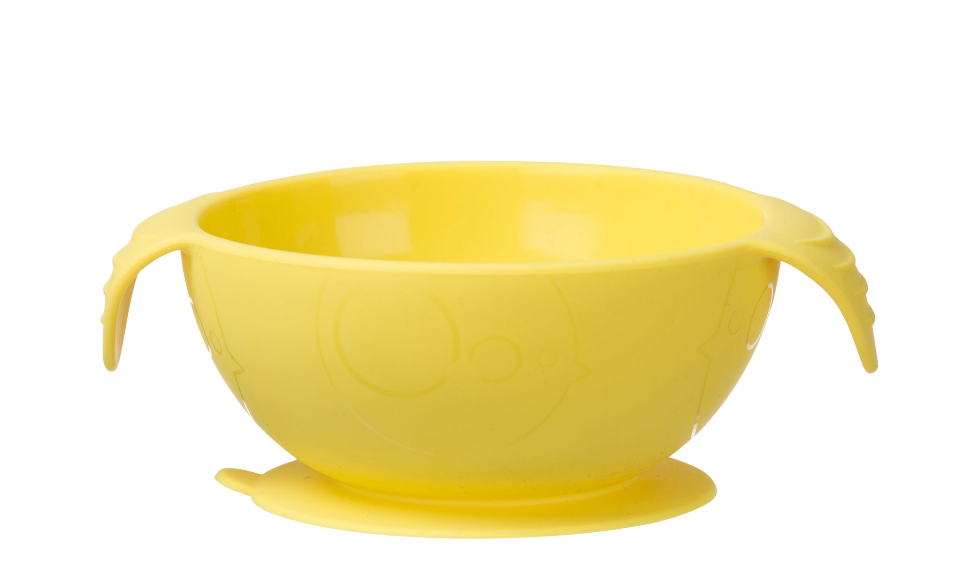 B Box - Silicone Bowl and Spoon - Lemon