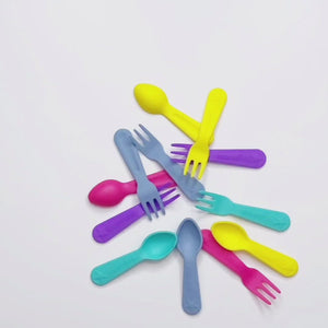 FORK AND SPOON SET - Blue