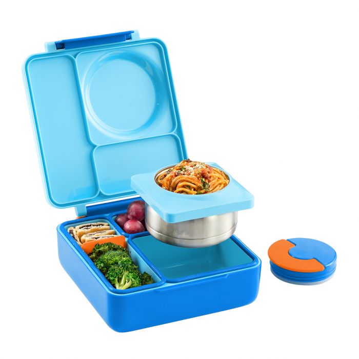 OMIE OMIEBOX HOT &amp; COLD BENTO BOX - BLUE SKY by