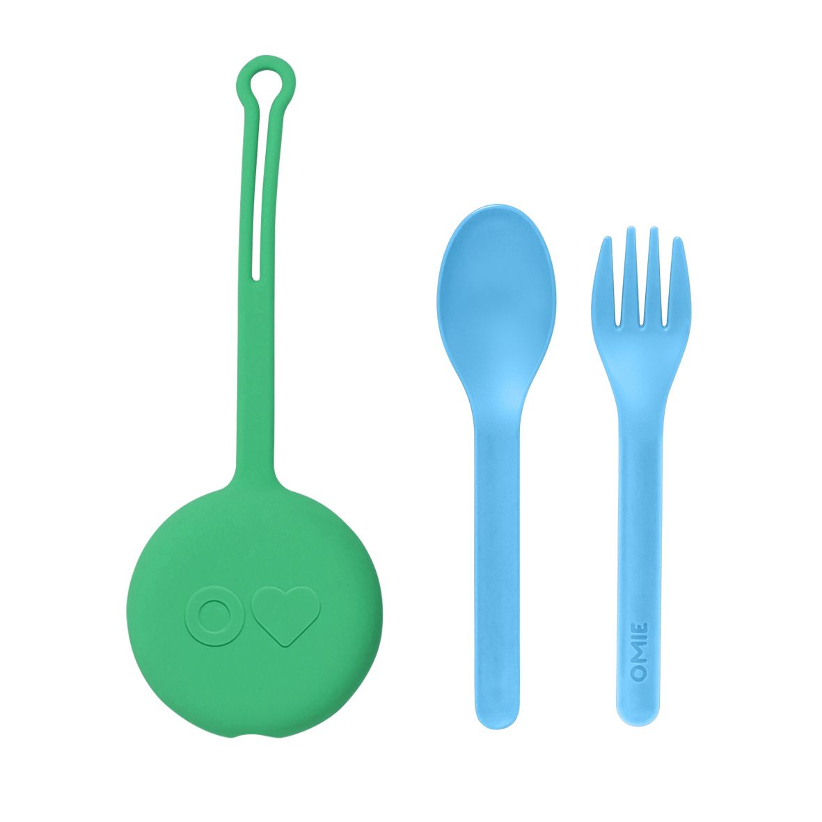 OMIE OMIEPOD 3 PIECE CUTLERY SET - MINT GREEN