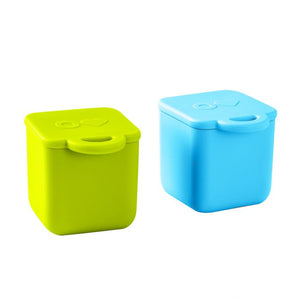 OMIE OMIEDIP SILICONE DIP CONTAINERS SET 2 - BLUE/LIME