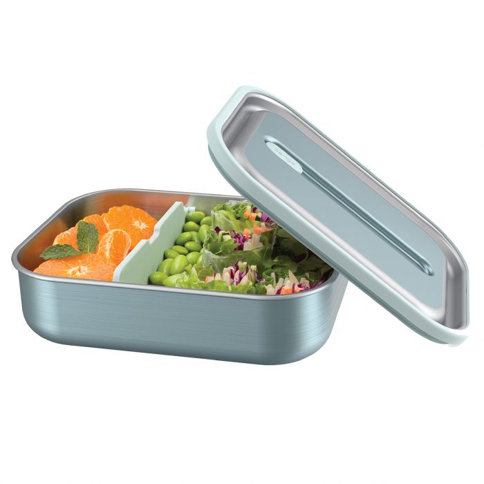 BENTGO STAINLESS STEEL LEAK-PROOF LUNCH BOX 1200ML - AQUA