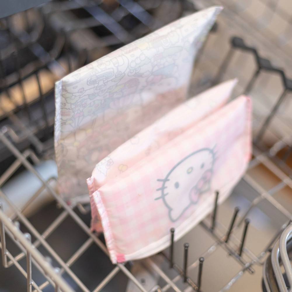 Bumkins Snack bag 3 pack - Hello Kitty