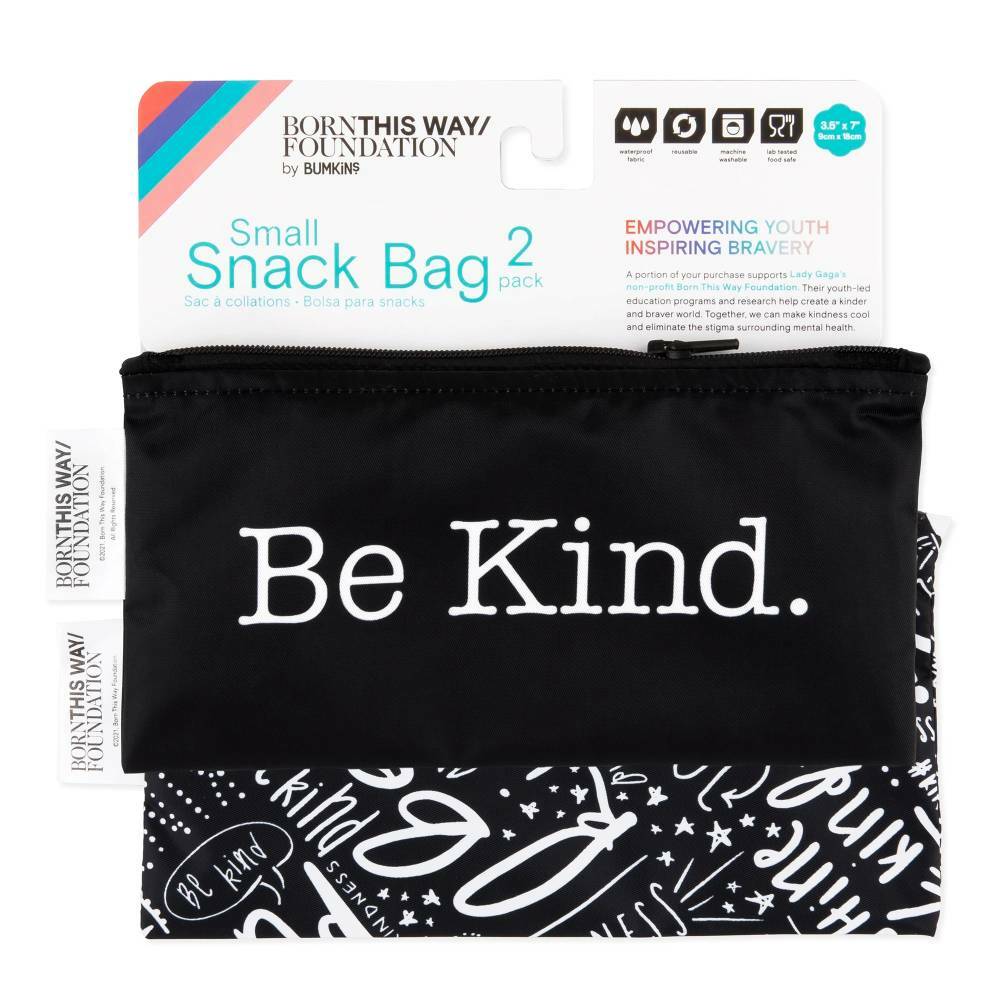 Small Snack Bag 2 pk - Be Kind