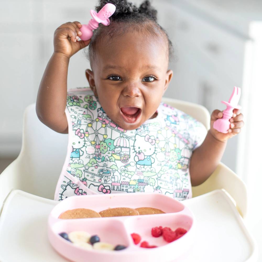 Bumkins Silicone Chewtensils - Sanrio Hello Kitty