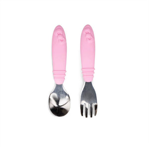 Bumkins Spoon and Fork Set - Sanrio Hello Kitty