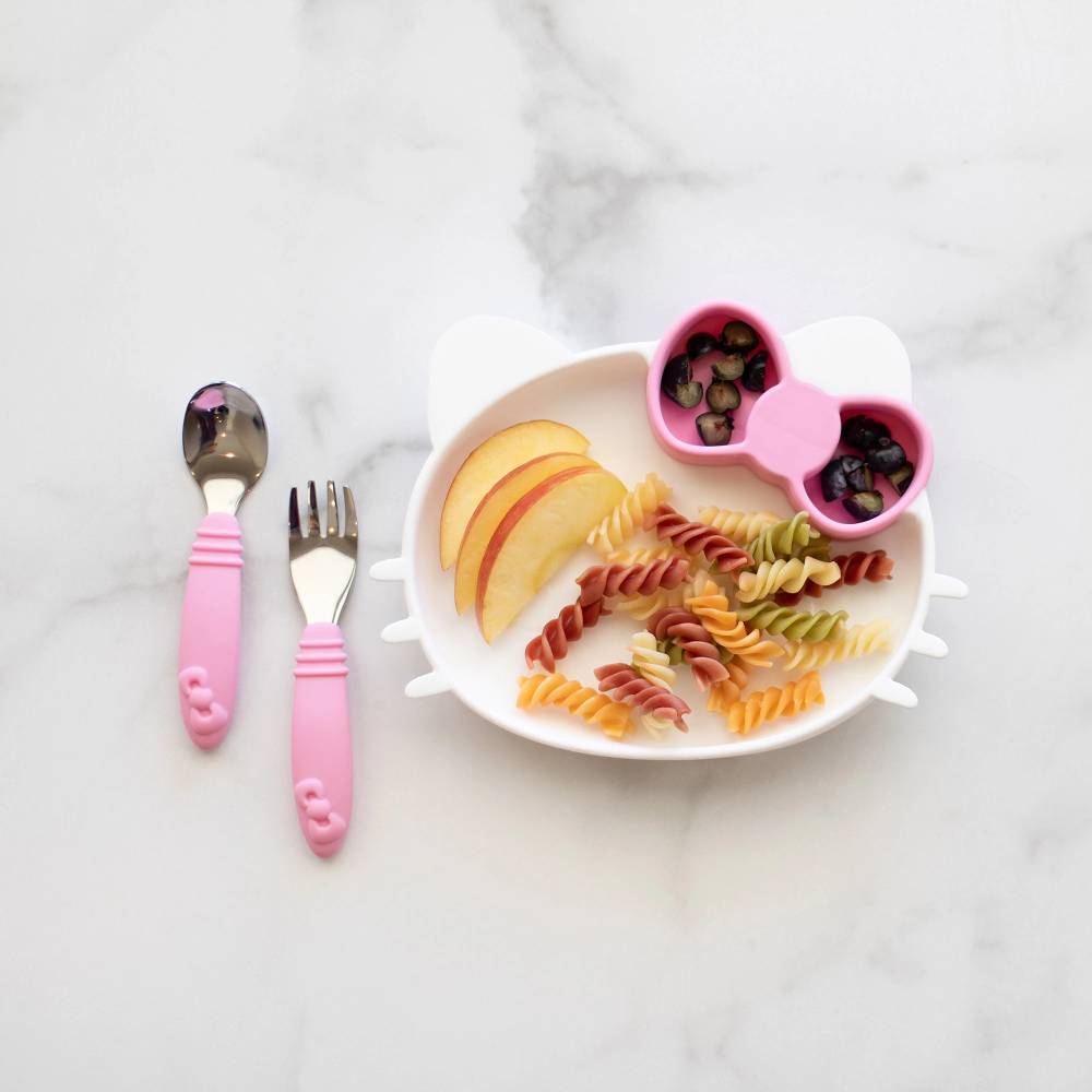 Bumkins Spoon and Fork Set - Sanrio Hello Kitty