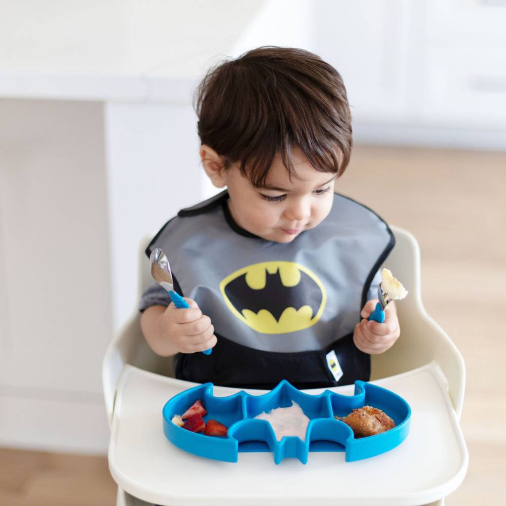 Bumkins Silicone Grip Dish - Batman