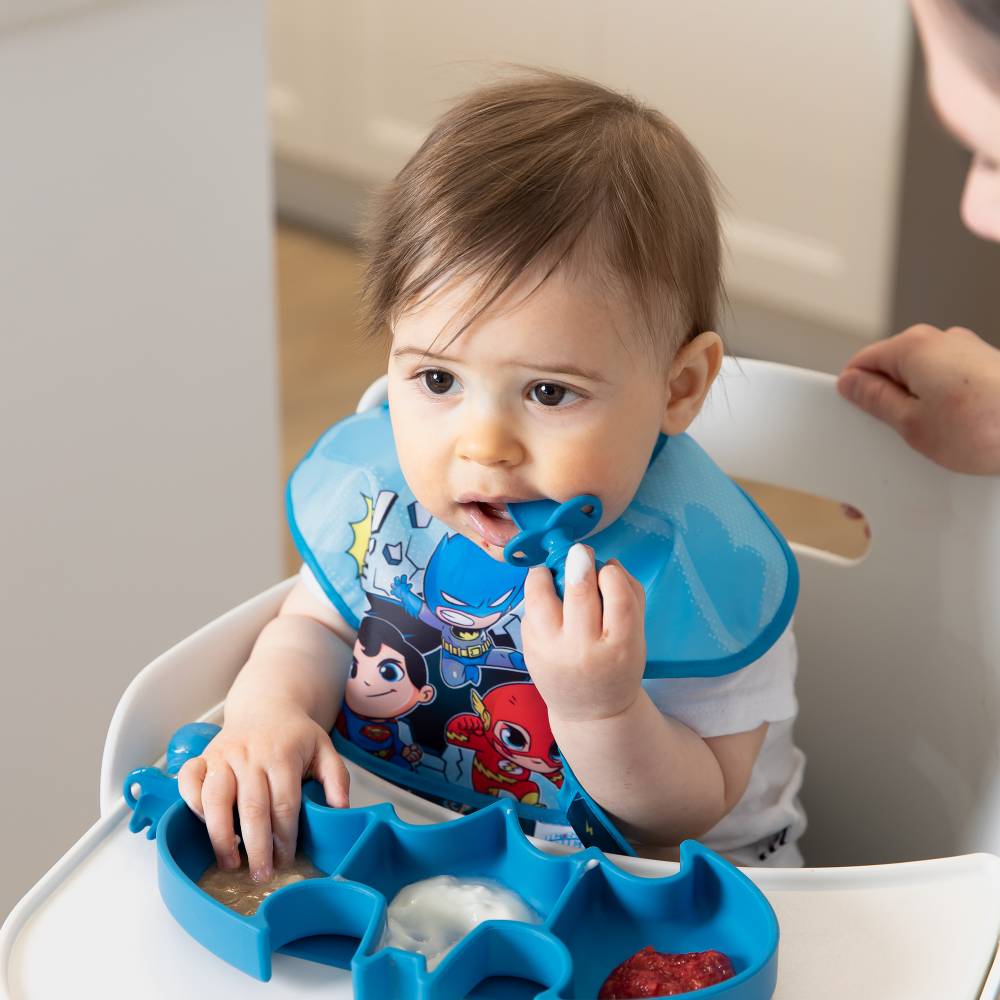Bumkins Silicone Grip Dish - Batman