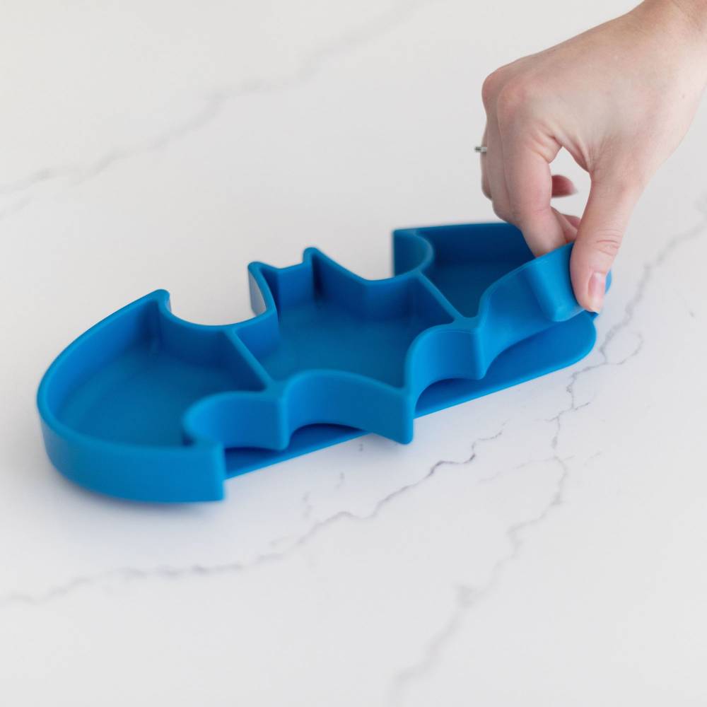 Bumkins Silicone Grip Dish - Batman