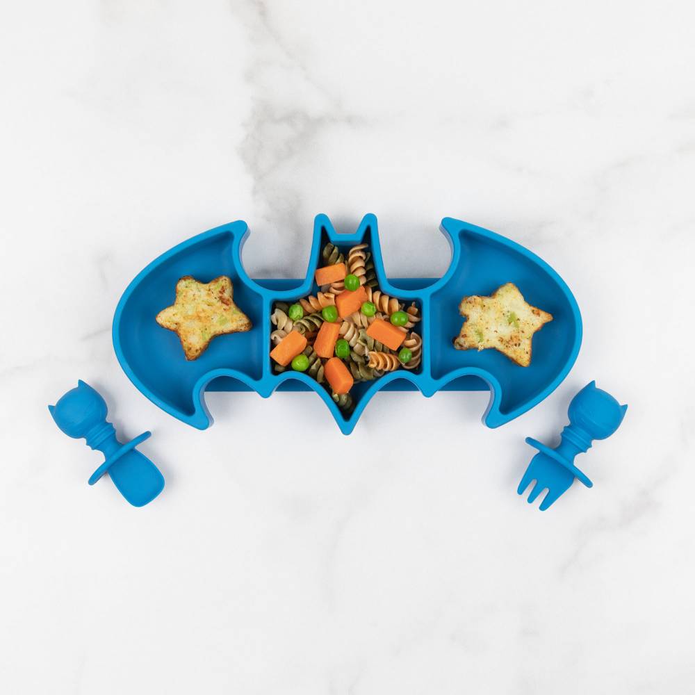 Bumkins Silicone Grip Dish - Batman