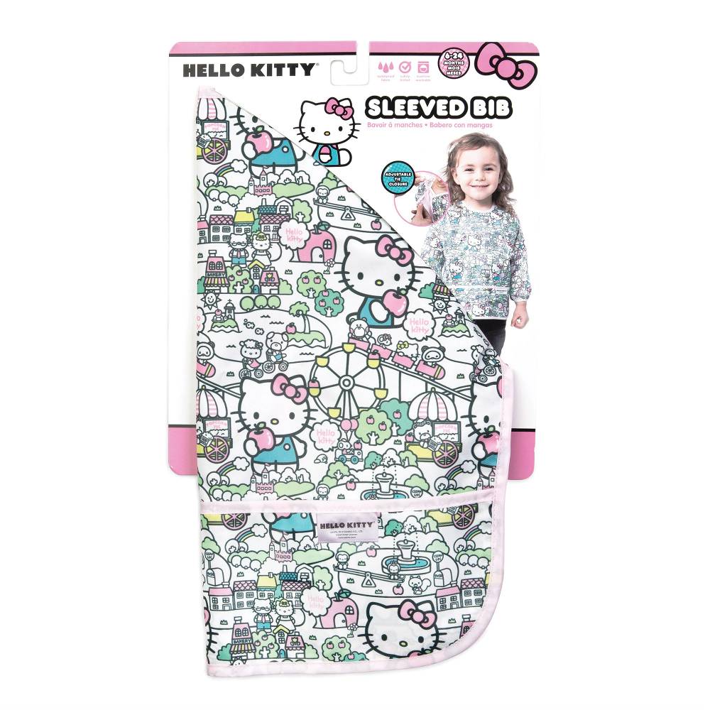 Bumkins Waterproof Sleeved Bib - Sanrio Hello Kitty