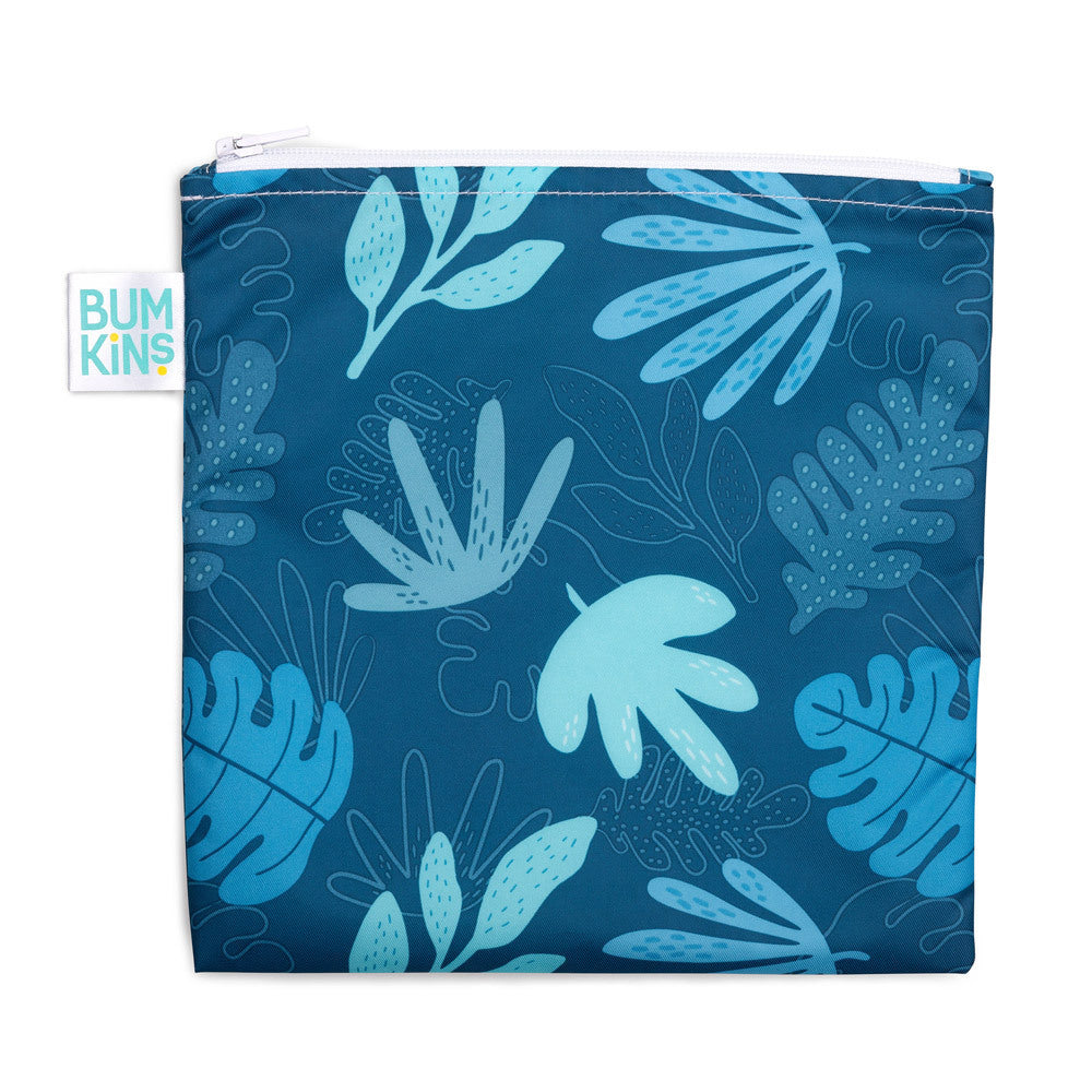 Large Snack Bag - Blue Tropic