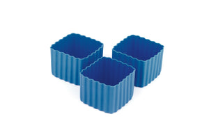 BENTO CUPS SQUARE - Mid Blue
