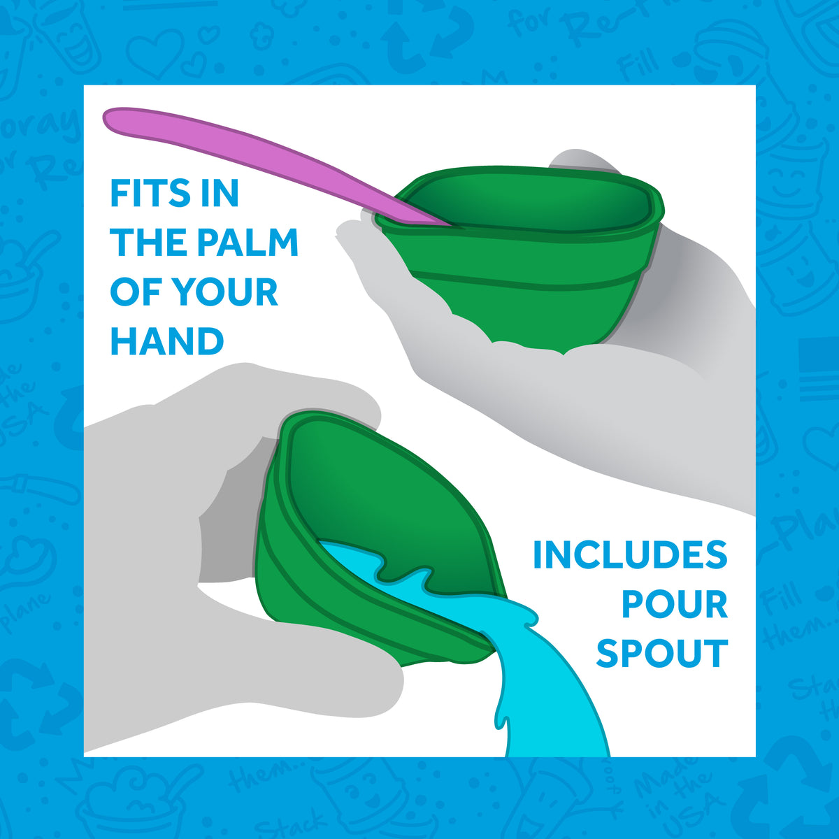 Re-Play Dip and Pour Bowls