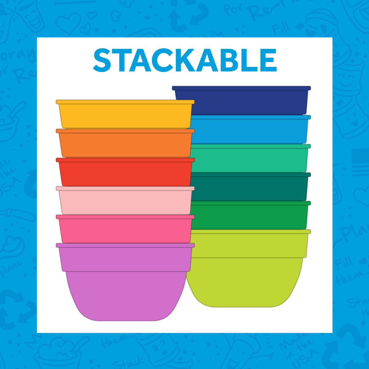 Re-Play Dip and Pour Bowls