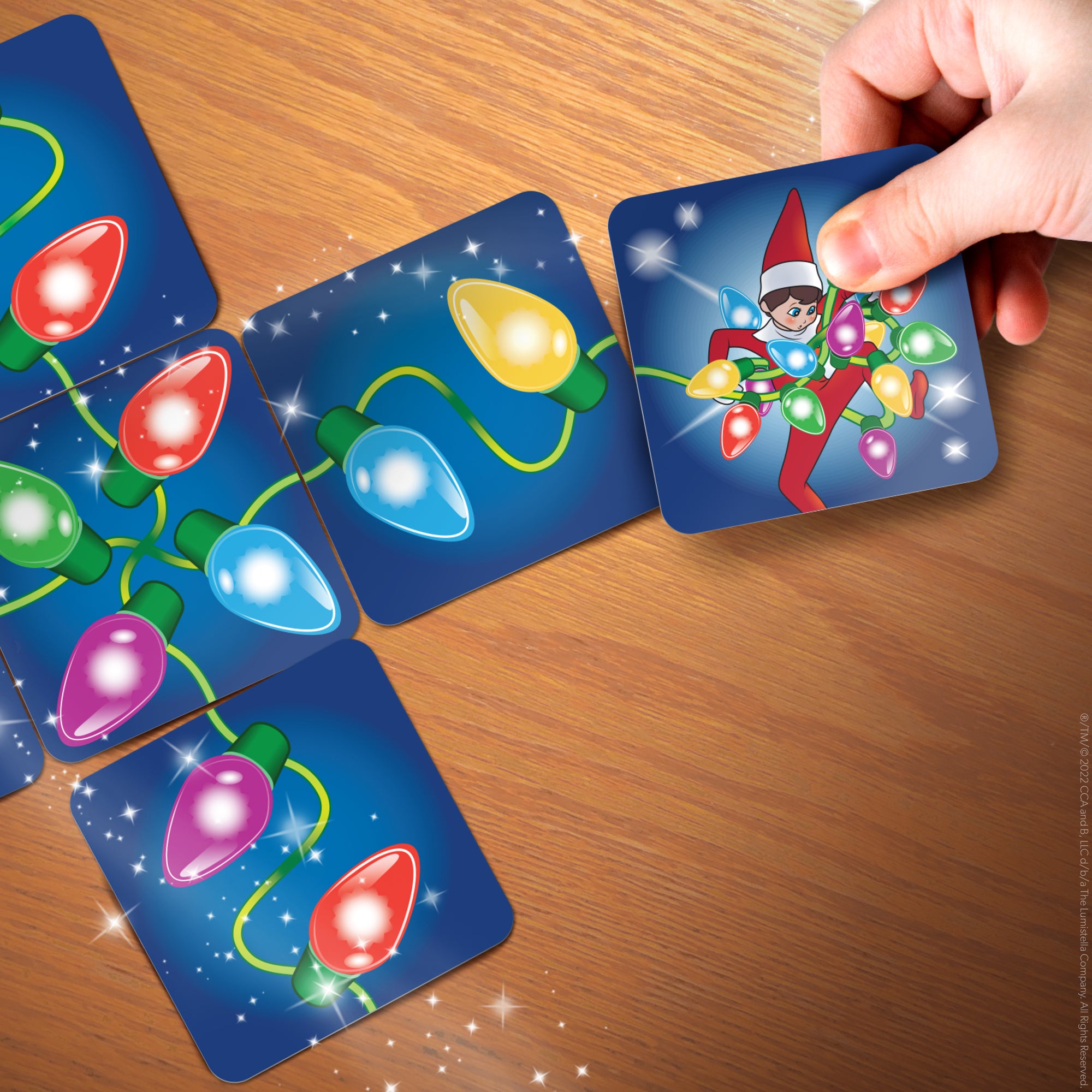 ELF ON THE SHELF - Tangled Twistmas Card Game
