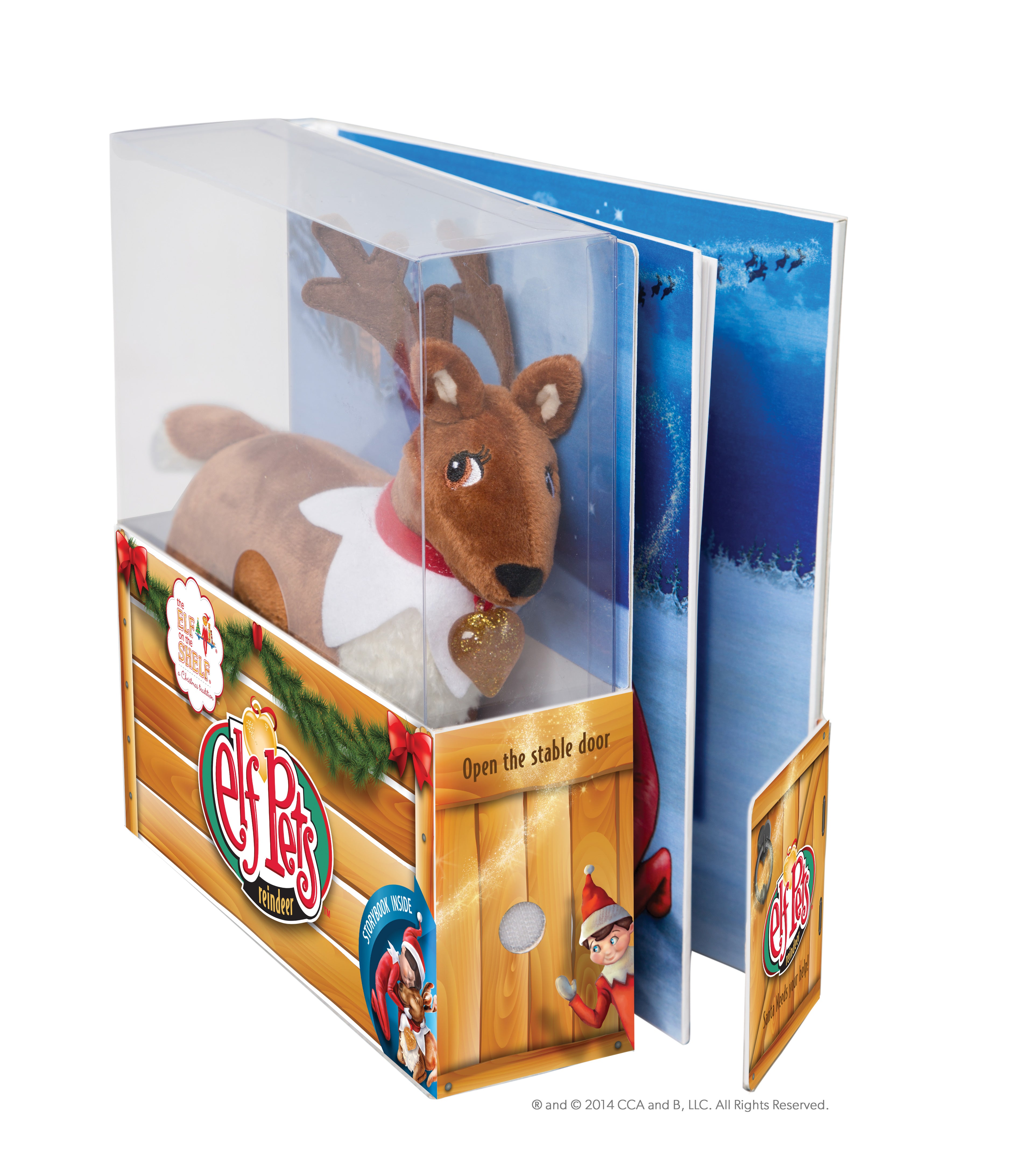 Elf On The Shelf Elf Pets A Reindeer Tradition Plush Toy Set