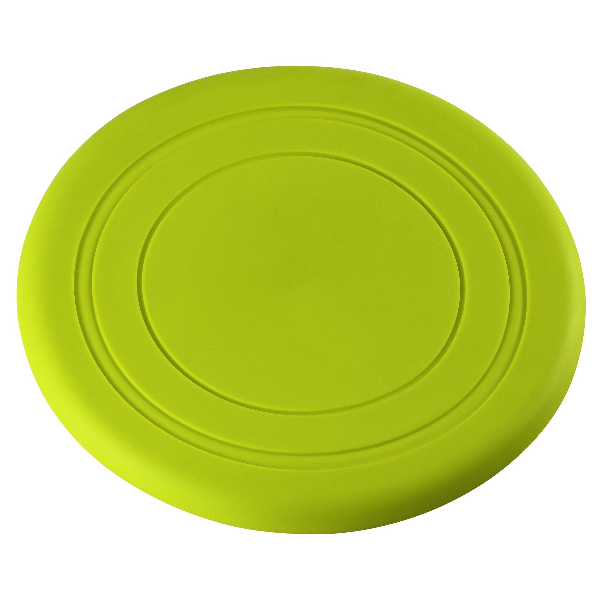 SILICONE FOLDABLE FRISBEE NEON GREEN